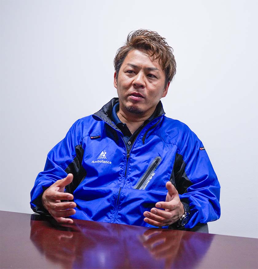 株式会社アンビュランス 取締役社長　畔元 隆彰 様