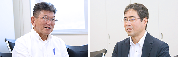 社員を指導する諸橋様